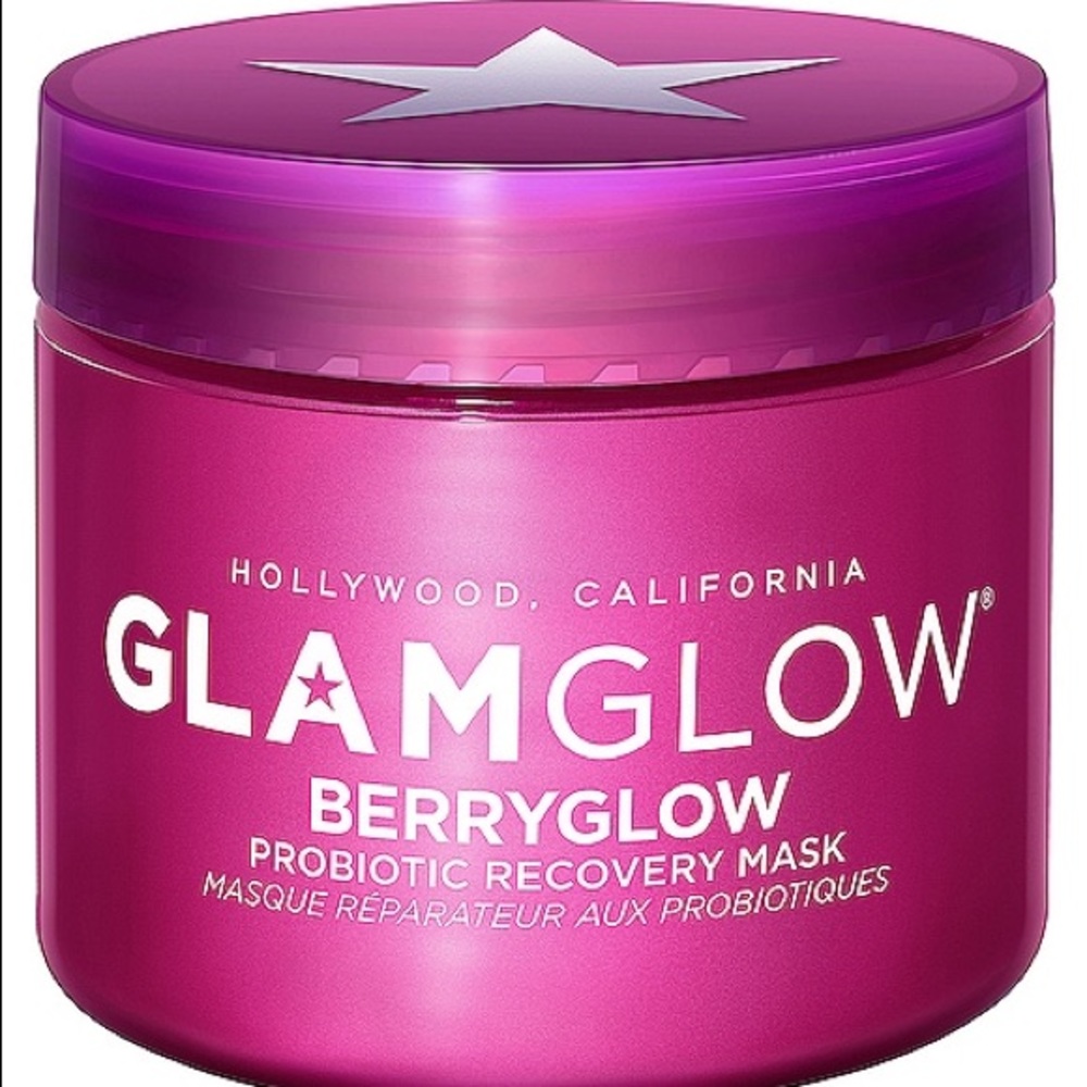 GlamGlow berry glow probiotic recovery mask